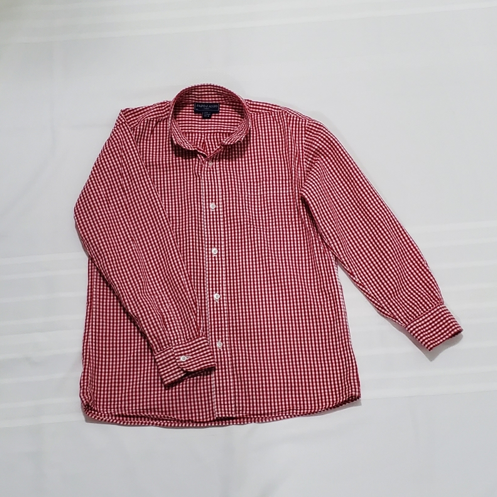 PAPO d' ANJO Boys Button Down Shirt